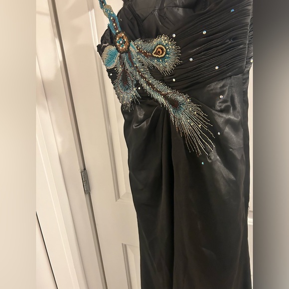 Blush Peacock Prom Dress by Alexia dress - Picture 4 of 6